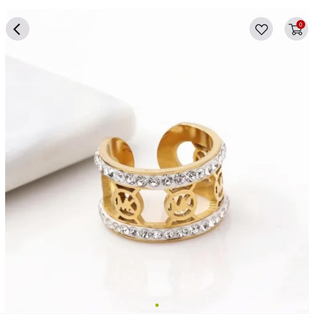 Fashion design mk ring